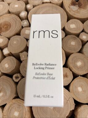 NIB RMS Beauty ReEvolve Radiance Locking Primer (0.5oz) Travel Size